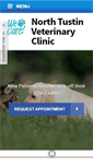 Mobile Screenshot of northtustinveterinaryclinic.com